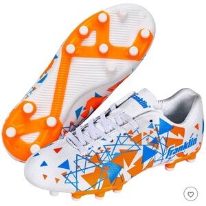 New No Box FRANKLIN SPORTS SOCCER CLEAT DESIGN HARD OUTSOLE SIZE: Y- Size 1